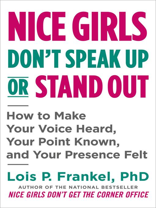 Cover image for Nice Girls Don't Speak Up or Stand Out